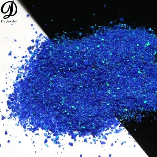 Factory Price (5 Gram/Lot)1.5mm-160mesh OP01-OP78 Free Shipping Japan Import Synthetic Created Crushed Opal Chips For Ring