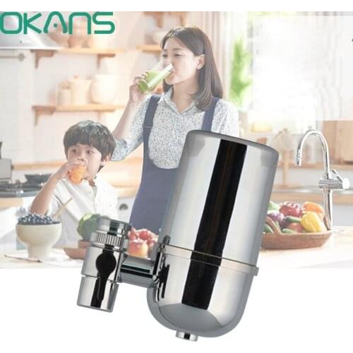 1 Pc Faucet Water Purifier Filter Water Tap Carbon Activated Purifier Filter Kitchen Clean Healthy