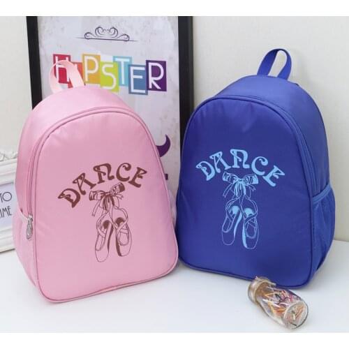 Girl Kids Ballet Dance Bag Backpack For Dance Child Dancing Bags Cute Waterproof Canvas Ballerina Dance Ballet Bags