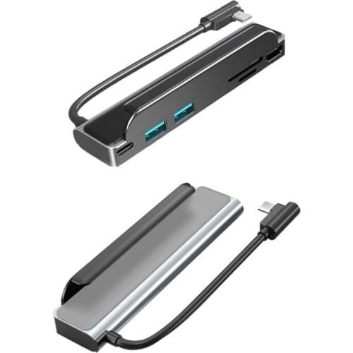 C1FB For Cell Phone Tablet Surface Pro Go Book Notebook Pd 3.0 Slot Compatible With NS Adapter Core 6 In 1 Type C