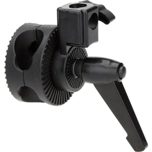 Single Grip Swivel Head Bracket Clamp for Photo Studio Boom Arm Reflector Holder Stand