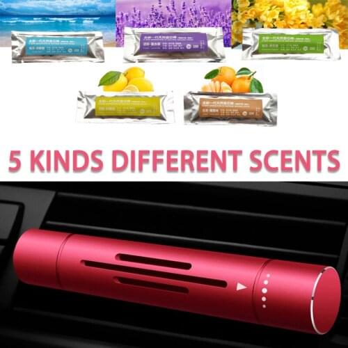 5pcs Car Air Outlet Perfume Air Conditioning for Clip Pendant Car Aroma Lasting Fragrance Aromatherapy Car Special Air Freshener