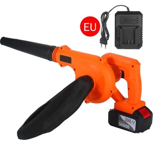Cordless Leaf Blower Vacuum 21V 4.0 Ah Lithium Battery Powered Electric 2 in 1 Sweeper & Vacuum for Clearing Dust Leaf Snow