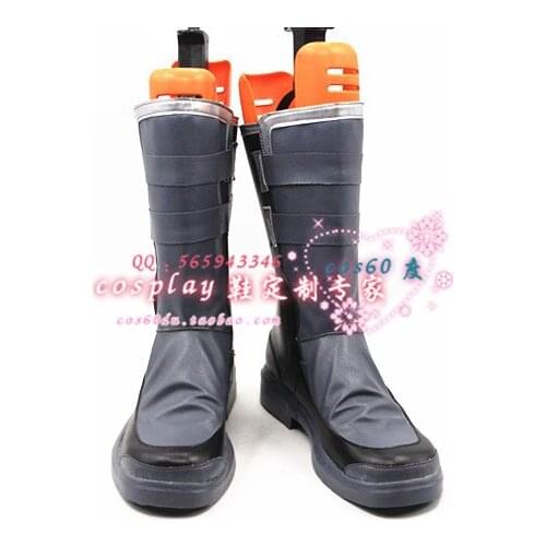 Sword Art Online 2 Kirito Cosplay Boots Party Shoes S008