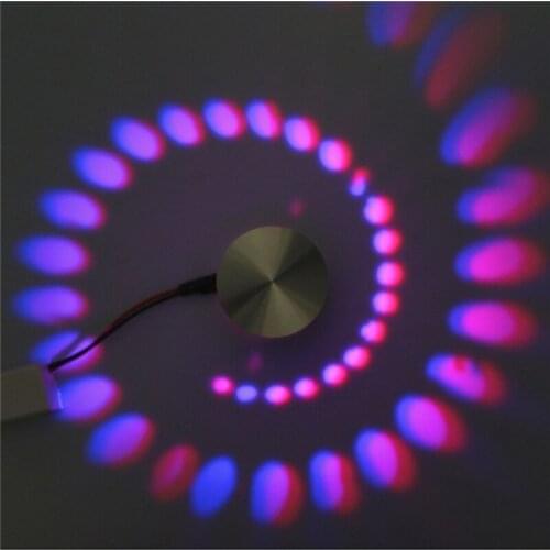 Modern LED Aluminum Spiral Hole Wall Lamp Living Room Bedroom Background Lamp Ceiling Light for KTV Bar Aisle Corridor Lamp