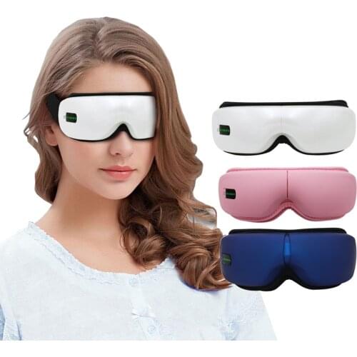 Smart Eye Massager with Heat Vibration Air Pressure Bluetooth Music Eye Care Massage Device Eyes Fatigue Relief Therapy Glasses