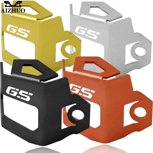 Motorcycle CNC Rear Brake Fluid Reservoir Guard Cover Protect For BMW F650GS F800GS F 650GS 800GS 2008-2012 2009 2010 2011