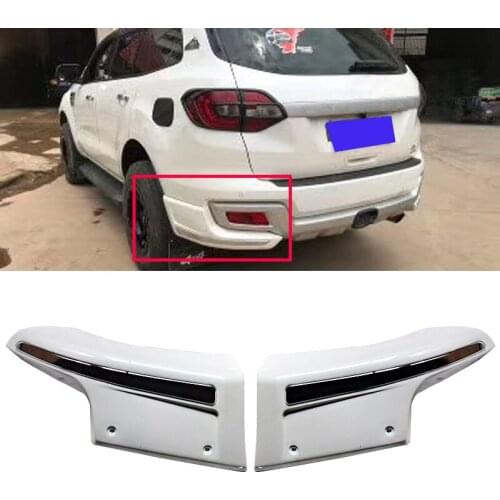 REAR BUMPER PROTECTOR COVERS AUTO ACCESSORIES SUV 4X4 FIT FOR Endeavour EVEREST REAR BUMPER COVER 2015-2018 CAR