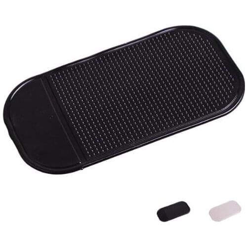 Car Black Mini Non Slip Pad Phone GPS Holder Mat Anti-skid Silicone Mat Car Anti Slip Mat