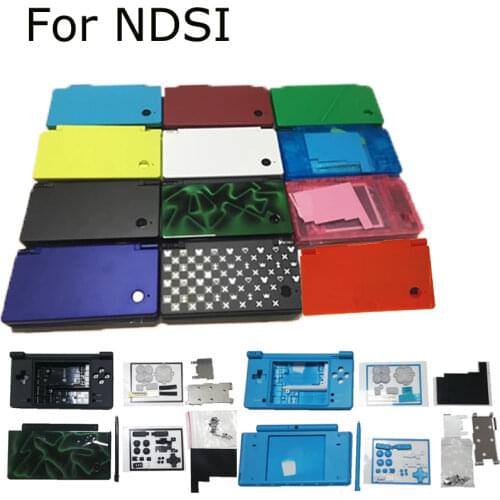 14Colors Available OEM Full Shell Housing Cover Case For NintendDSi Game Console Replacement Case WIth Free Screwdriver & Film