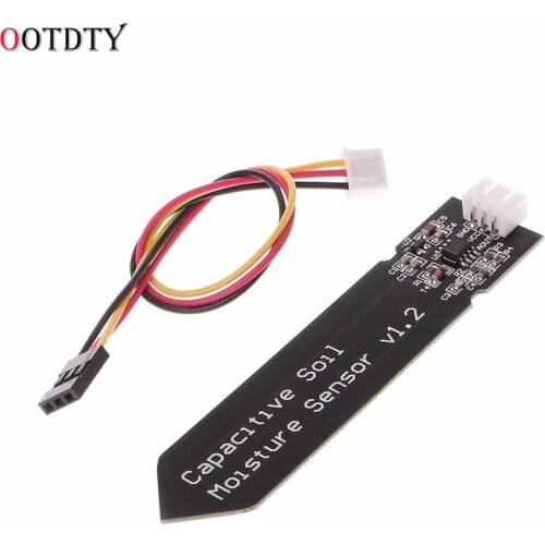 Soil Moisture Sensor Analog Capacitive Soil Moisture Sensor V1.2 Corrosion Resistant Hygrometer Measure Tools For Arduino