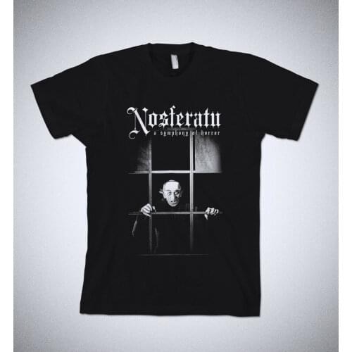 NOSFERATU t-shirt, A Symphony of Horror, F. W. Murnau, Horror movie shirt Breathable