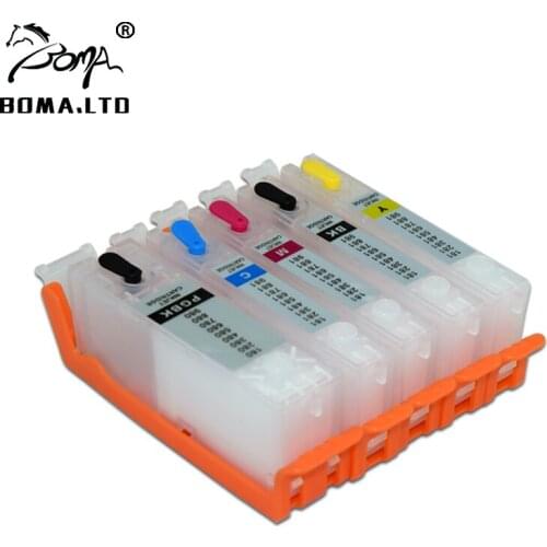 BOMA.LTD PGI-280 CLI-281 PGI280 CLI281 Refill Ink Cartridge For Canon PIXMA TR7520 TR8520 TS6120 TS8120 TS9120 Printer Chip
