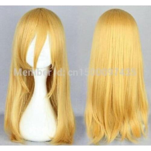 Wig Attack on Titan Krista Lenz Shingeki no Kyojin Christa Renz Cosplay Wig Free Shipping
