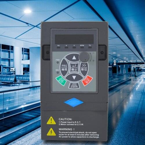 VFD Inverter 2.2KW Frequency Converter 380V 3 Phase Input 3 Phase Output Variable Frequency Drive Inverter for CNC machine