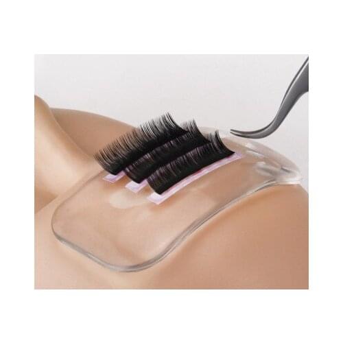 Transparent Silicone Pad Forehead Sticker Planting Graft Eyelash Eyelash Extension Tray Pallet Trolley Pad Lash Tray Holder Tool