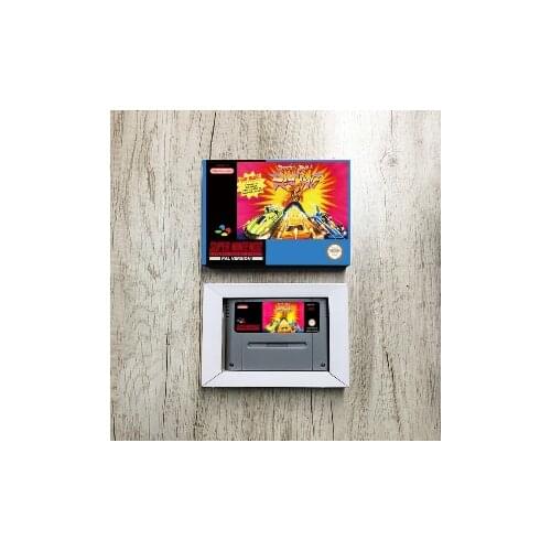 Rock n' Roll Racing - EUR Version Action Game Card With Retail Box