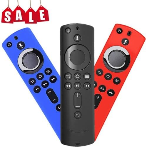Protective Case 5.9 Inch Cover Silicone Sleeve Shockproof Anti-Slip Replacement for Amazon Fire TV Stick 4K Remote Control