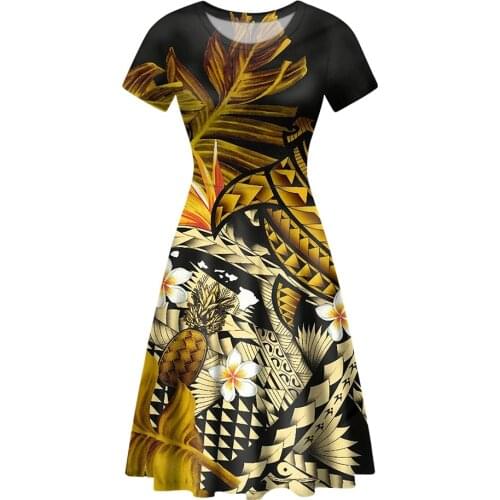 HYCOOL Womens Summer Bohemian Floral Loose Fashion Dress Casual Sundress Long Elegant Ruffle High Waist Women Aesthetic Dresses