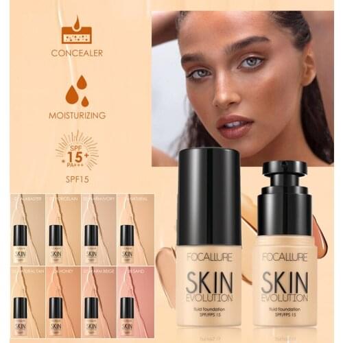 Liquid Foundation Full Coverage Concealer Moisturizing Long-lasting Oil Control Natural Makeup Not Greasy Foundation TSLM2