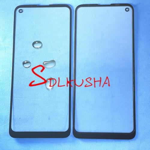 10Pcs Front Outer Screen Glass Lens Replacement Touch Screen LCD Cover For Motorola Moto G9 Power XT2091 G9Power