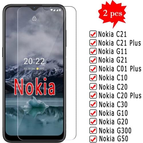 2 Pcs/Lot For Nokia7.1 Tempered Glass 9H 2.5D Premium Screen Protector Film For Nokia 7.1 TA-1085 TA-1095 TA-1096 TA-1100 5.84"