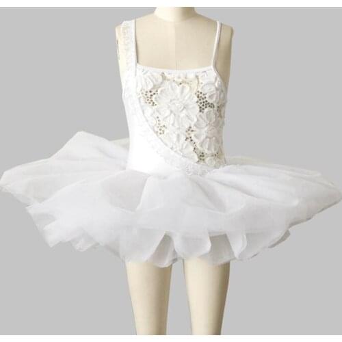 Ballet Dancing Skirt Sky Blue White Pink Ballet Tutu Costume Children Swan Lake Stage Competition Ballet Tutu Girls Dance Dress