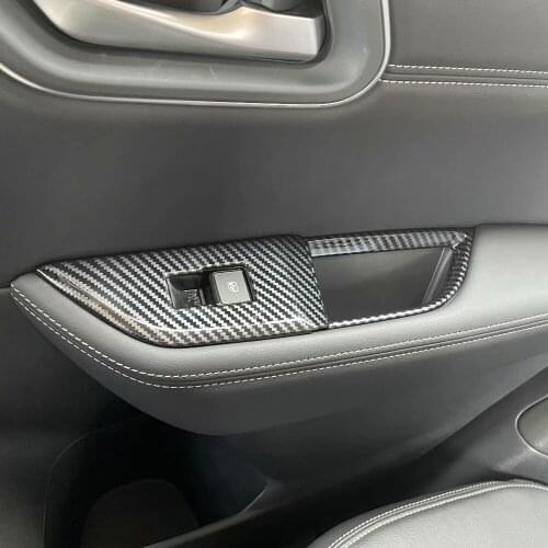 For Nissan Rogue X-Trail T33 2022 2023 Interior Car Window Lift Switch Control Panel Frame Cover Trim Door Armrest Panel Frame