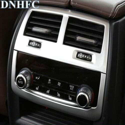 DNHFC Decorative sequins at the central outlet in the back of the car for BMW 5 series 520 525 530 540 G30 G31 2017 2018