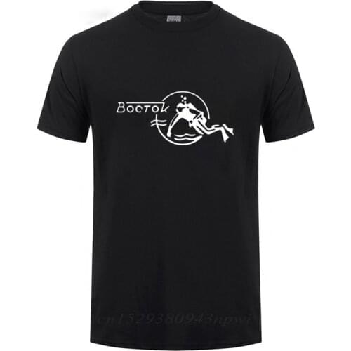 Vostok Scuba Dude Customized T-Shirt For Man Woman Summer Style Streetwear Casual Short Sleeve Round Neck Cotton Funny T Shirts
