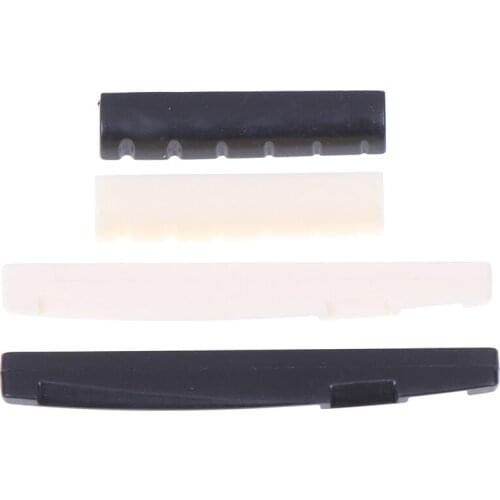 Buffalo Bone Guitar Bridge Nut Saddle for 6 String Classical Guitar White Musical Stringed Instrument Guitar Parts Accessories