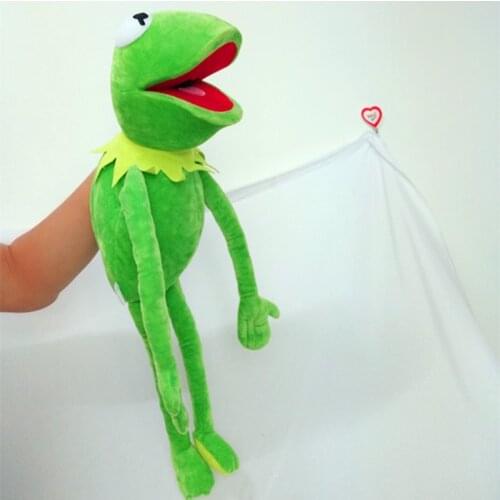 60cm Sesame Street The Muppet Show Kermit Frog Puppets Plush Toys Doll Stuffed Toys A Birthday Present for Kids Children Gifts