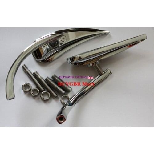 For Harley-Davidson models Motorcycle Mirrors chrome/black BUYGBR