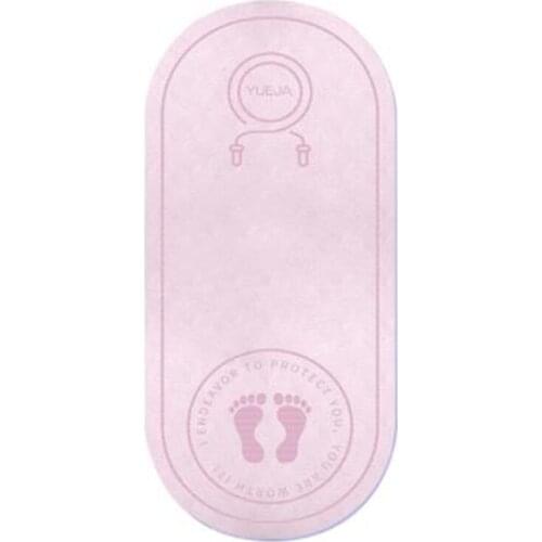 Non-Slip Mat TPE Yoga Mat Jump Rope Skipping Floor Workouts for Sports Pads Silent Yoga Pad Textured Thick 8mm