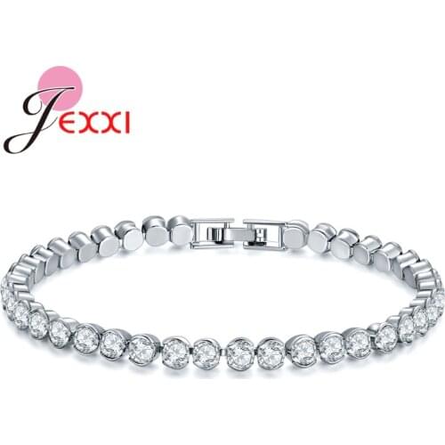 New Arrival Woman Fashion Multiple Color Shiny Crystals Bangles Bracelets For Wedding/Engagement Jewelry Accessory Wholesale