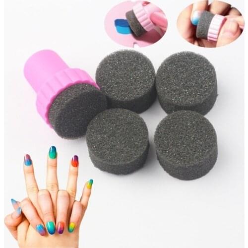 Professional Nail Art Painting Stamper Print Sponge Kit For Nail Polish Stamp Tool Beauty Manicure Tools