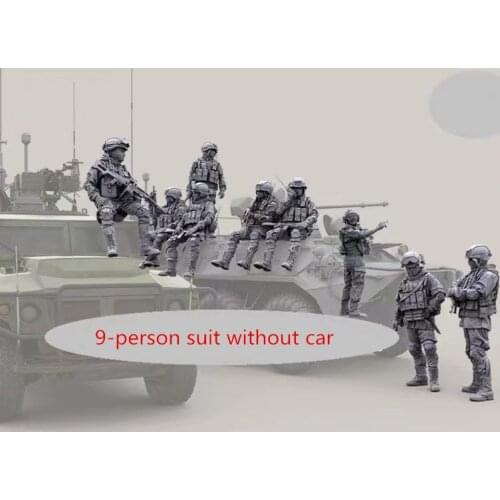 1/35 Resin Figure Model kits 9 figures (only figures) Unassambled Unpainted S238