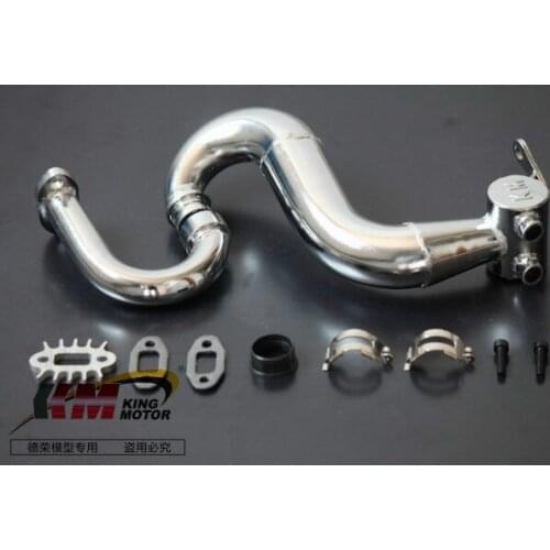 Brand New High Performance Chrome Steel THOR Tuned Pipe Fits HPI Baja 5B, SS, 2.0, 5T King Motor Rovan Baja buggies and trucks
