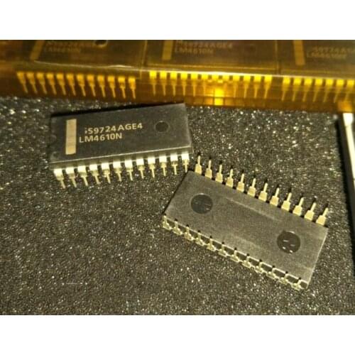 1pcs/lot LM4610N LM4610 DIP-24 In Stock