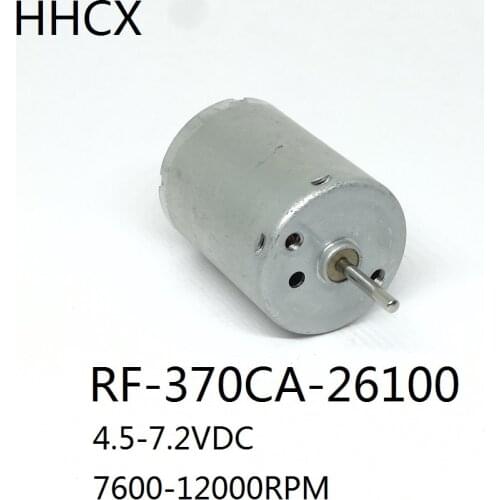 1PCS Micro DC Motor 370 DC3V-6V 4000RPM-7500RPM High Speed Car Model Motors For DIY