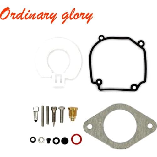 6H1-W0093 Carburetor Repair Kit for Yamaha 2 Stroke 75HP 80HP 90HP, Sierra 18-7291 Boat Engine