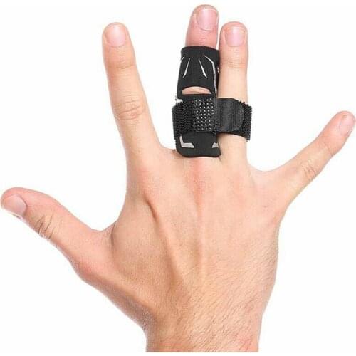 Black M/L Basketball Finger Protector Brace Sport Finger Guard Protect Bands Arthrosis Finger Guard Splint Protector Band E5H3