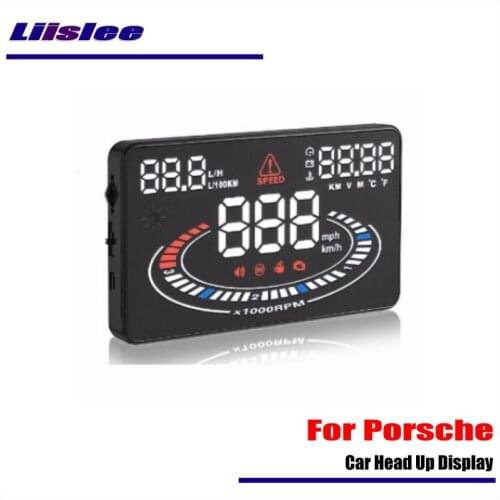 For Porsche Cayenne/Panamera/Cayman 2015-2016 AUTO OBD HUD Car Head Up Display Saft Driving Screen Projector Windshield