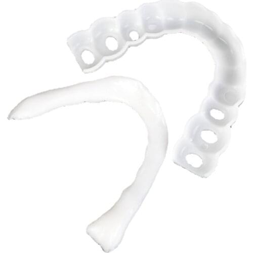 Hot Perfect Smile Teeth Fake Tooth Cover False Teeth Veneers White Teeth Whitenin Teeth Snap CoverTeeth Cosmetic Denture Care