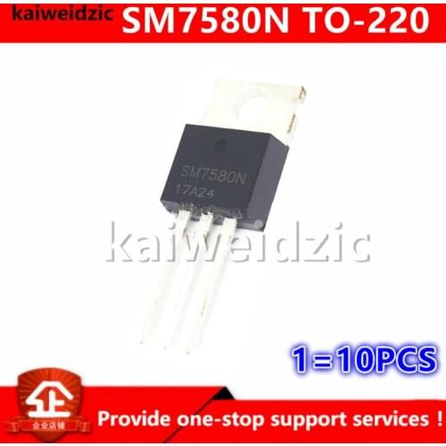 Kaiweikdic New imported original SM7580N SM7580NSF TO-220 80V 83A N-Channel MOS FET triode triode Integrated circuit chip