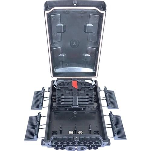 New Black/White fiber splitter box FTT-H716 outdoor 16 port fiber optic distribution box FTTH equipment terminal boxdust-proof