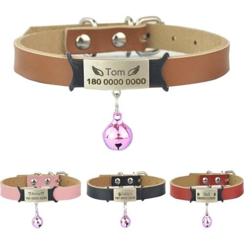 Hot Sale Pet Personalized Collar XS/S/M Small Medium Dog Pet Name Collar with Name Tag