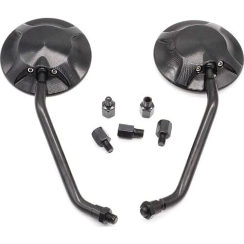 Motorcycle Modified Retro Rearview Mirror Ranger Suitable for Harley Calf Electric Car Piaggio Vespa Lion Reflector