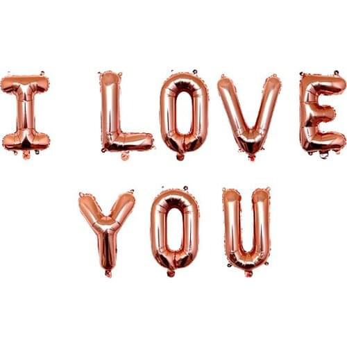 I Love You Kiss Me Lips Love Foil Balloon For Valentines Day Decoration Wedding Anniversary Inflatable Balloon Birthday Gifts