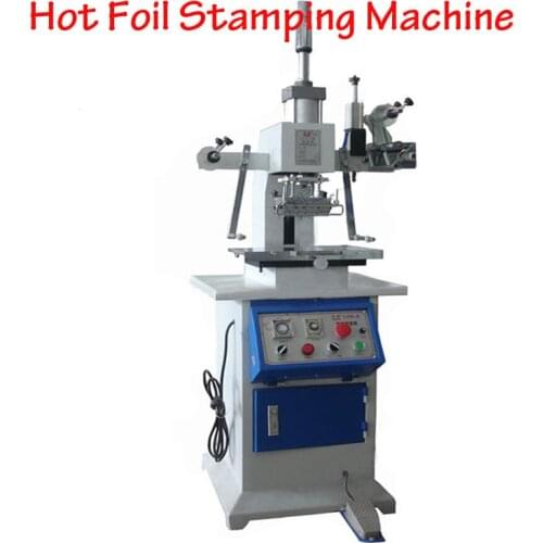 Desktop Pneumatic Bronzing Machine 120*90mm Hot Foil Stamping Machine Card Leather Stamping Machine LZ-90-B